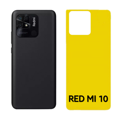 برچسب محافظ پشت گوشی شفاف مدل Mi - RED MI 10