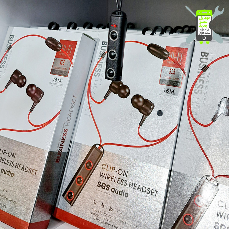هندزفری بلوتوث گردنی Hi-Fi مدل SGS-333