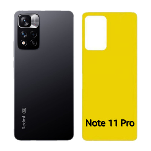 برچسب محافظ پشت گوشی شفاف مدل Mi - Note 11 Pro
