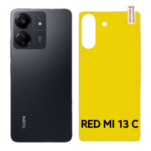 برچسب محافظ پشت گوشی شفاف مدل Mi - RED MI 13 C