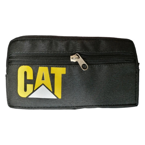 کیف کمری گوشی مردانه برزنتی سه زیپ مدل CAT افقی