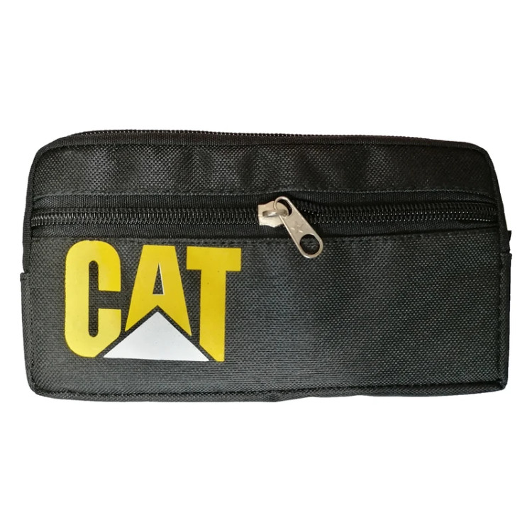 کیف کمری گوشی مردانه برزنتی سه زیپ مدل CAT افقی
