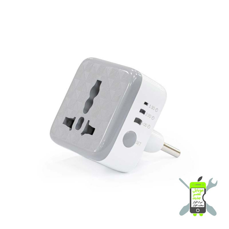 مبدل برق ۳ به ۲ تایمردار هادرون مدل AK59