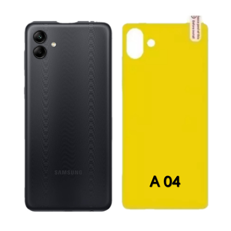 برچسب محافظ پشت گوشی شفاف مدل SA - A04