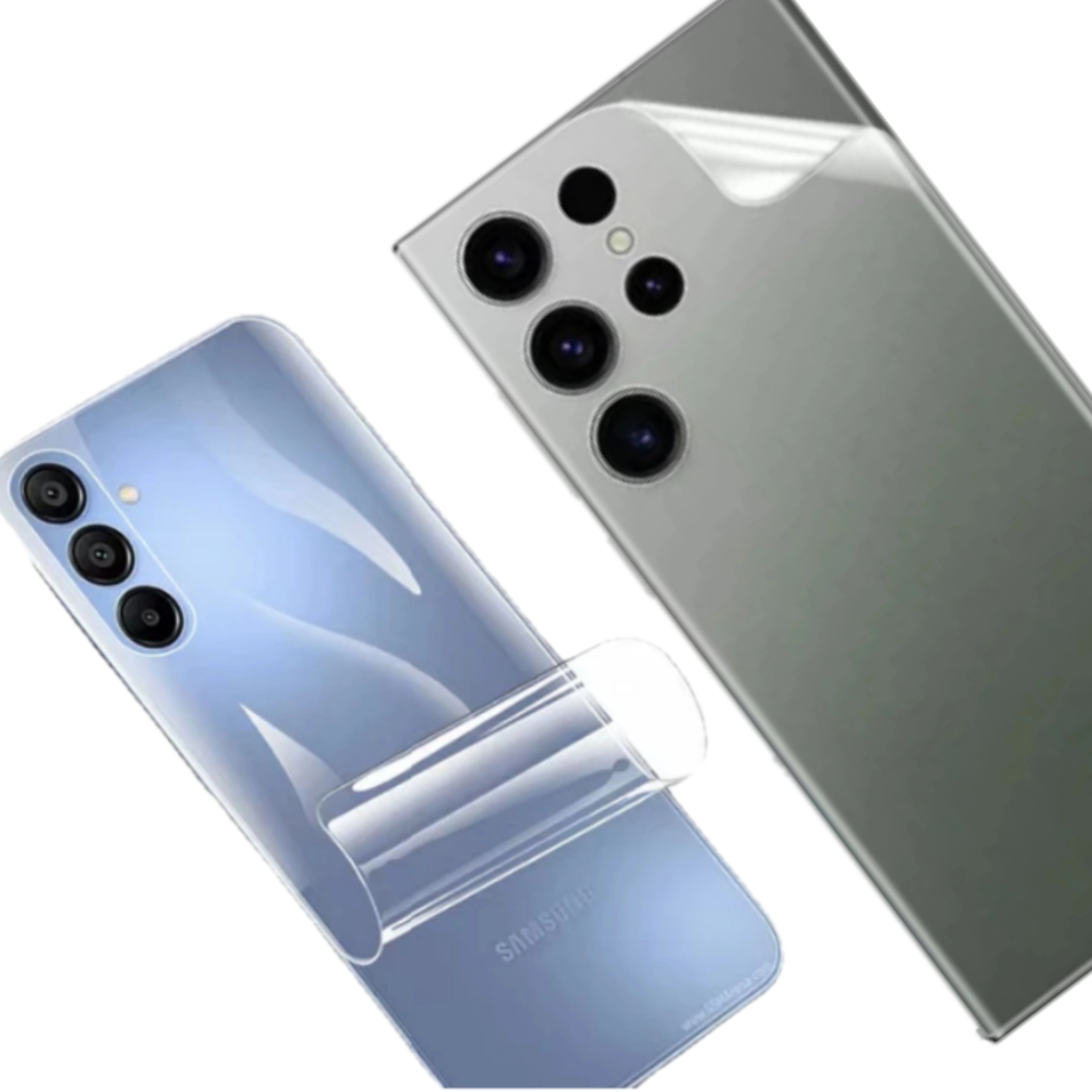برچسب محافظ پشت گوشی شفاف مدل SA - A05 S