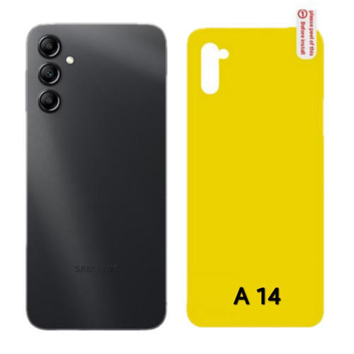 برچسب محافظ پشت گوشی شفاف مدل SA - A14