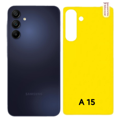 برچسب محافظ پشت گوشی شفاف مدل SA - A15