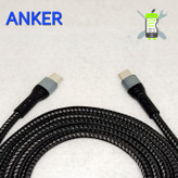 کابل شارژ دو سر تایپ سی کنفی برند ANKER