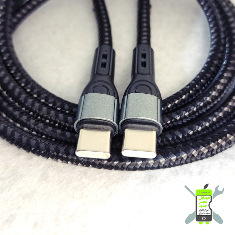 کابل شارژ دو سر تایپ سی کنفی برند ANKER