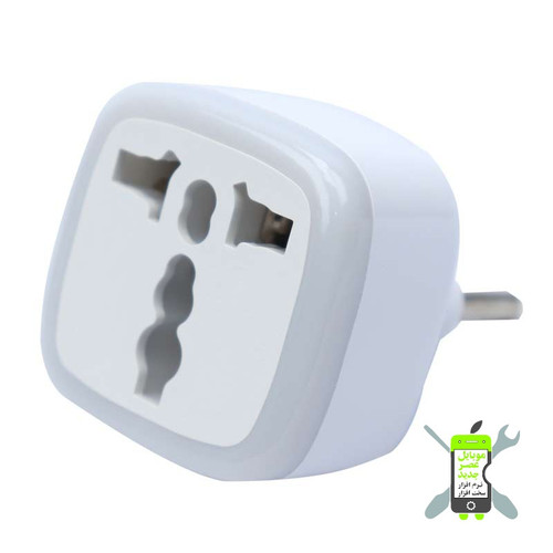 تبدیل برق ۳ به ۲ چراغ دار مدل P02