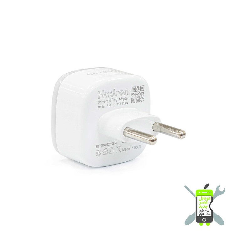 تبدیل برق ۳ به ۲ چراغ دار مدل P02